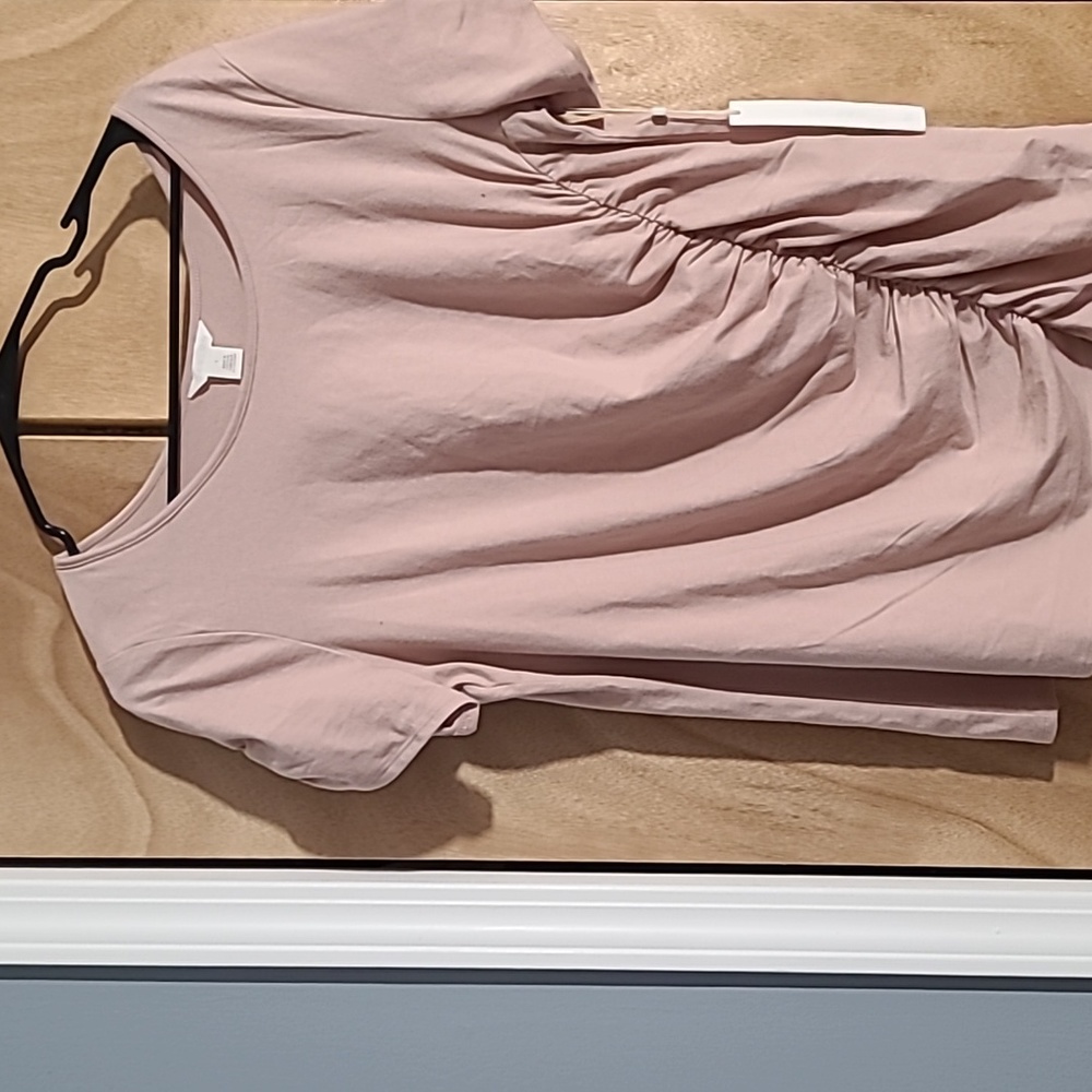 Mauve shirt size large